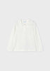 Mayoral Girls Ivory Long Sleeved top