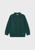 Mayoral Boys Green Fine Knit Polo 