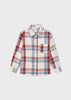 Mayoral Boys Red And Blue Check Shirt