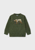 Mayoral Boys Green Woollen Jumper