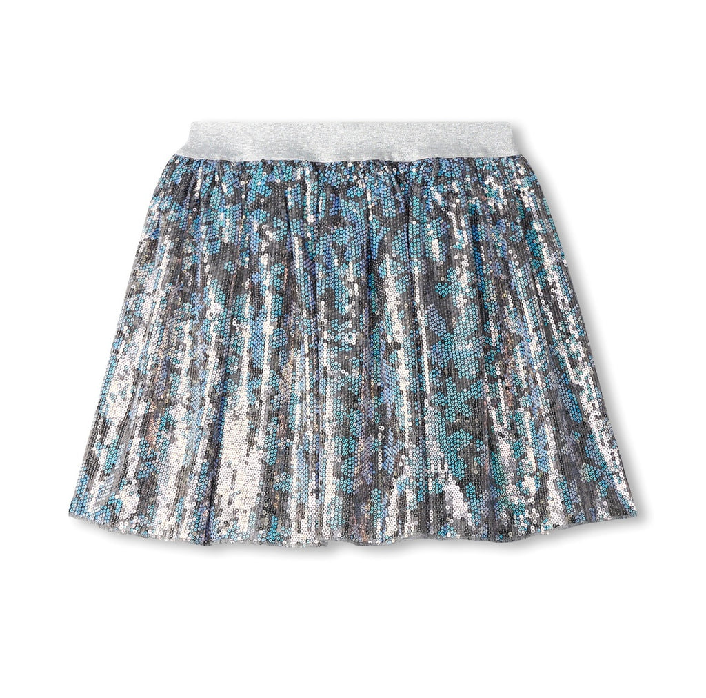 Hatley Flower Shimmer Sequin Skirt